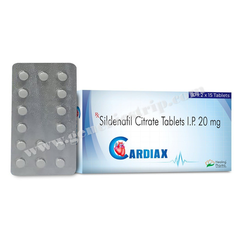Cardiax 20 mg ( Sildenafil 20mg )