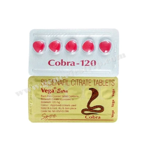 Cobra 120 mg (Sildenafil Citrate 120 mg)