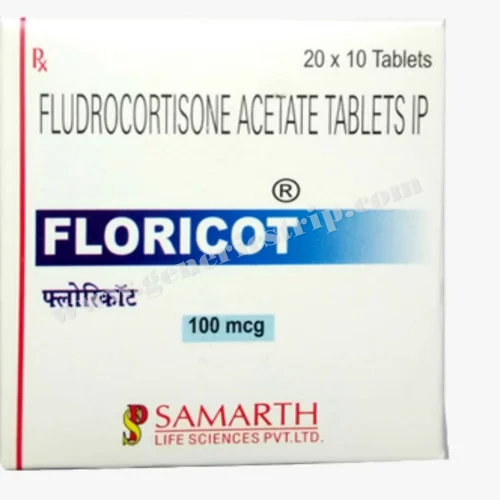 Floricot 100 mcg (Fludrocortisone)