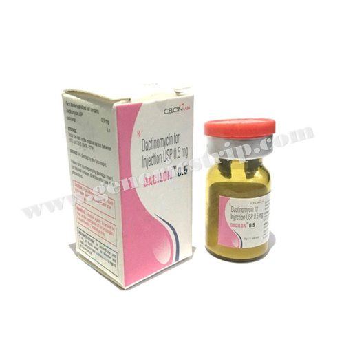 Dacilon 0.5 mg Inj. (Dactinomycin)
