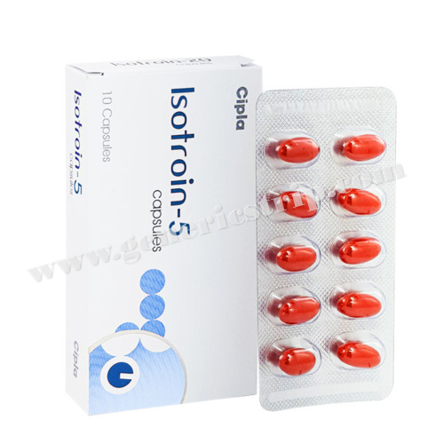 Isotroin 5 mg Capsule (Isotretinoin)