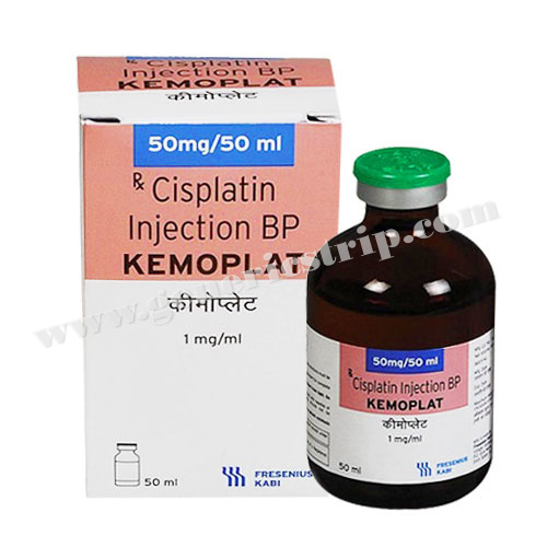 Kemoplat 50 mg Injection (Cisplatin)